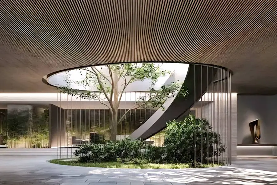 日月潭漢來日月行館-木紋鋁條板